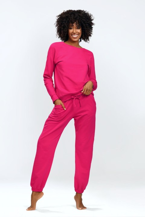 Spodnie Komplet Model Wenezja Malina - DKaren - XL Spodnie Komplet Model Wenezja Malina - DKaren - XL
