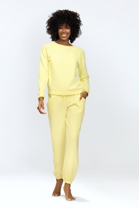 Spodnie Komplet Model Wenezja Yellow - DKaren - XL Spodnie Komplet Model Wenezja Yellow - DKaren - XL