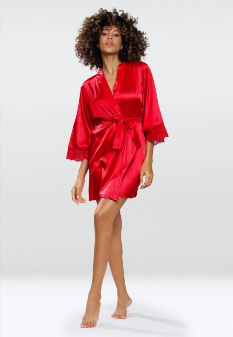 Szlafrok Damski Model Belinda Red - DKaren - S