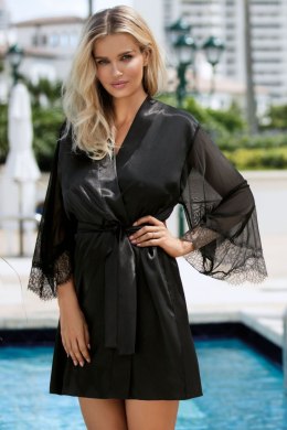 Szlafrok Damski Model Bonnie Black - DKaren - S
