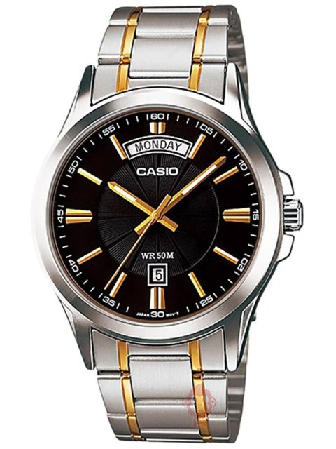 ZEGAREK MĘSKI CASIO MTP-1381G-1A (zd191d) + BOX ZEGAREK MĘSKI CASIO MTP-1381G-1A (zd191d) + BOX