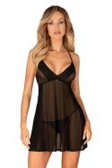 Komplet Model Latinesa babydoll Black - Obsessive - XS/S Komplet Model Latinesa babydoll Black - Obsessive - XS/S