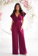 Kombinezon Model 289-10 Bordo - Bicotone - 38 Kombinezon Model 289-10 Bordo - Bicotone - 38