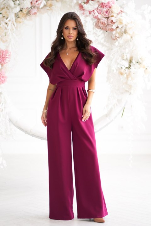 Kombinezon Model 289-10 Bordo - Bicotone - 38 Kombinezon Model 289-10 Bordo - Bicotone - 38