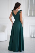 Sukienka Model 231-13 Bottle Green - Bicotone - 40 Sukienka Model 231-13 Bottle Green - Bicotone - 40