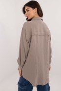 Koszula Damska Model D70032M11066D1 Dark Beige - Sublevel - S/M
