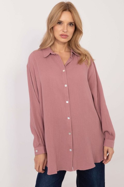 Koszula Damska Model D70032M11066D4 Dark Pink - Sublevel - M/L