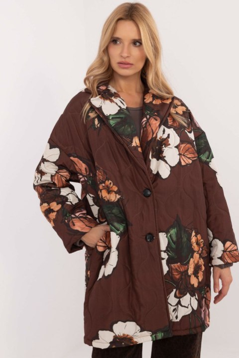 Kurtka Damska Model DHJ-KR-A8513.93 Brown - Italy Moda - uniwersalny Kurtka Damska Model DHJ-KR-A8513.93 Brown - Italy Moda - uniwersalny