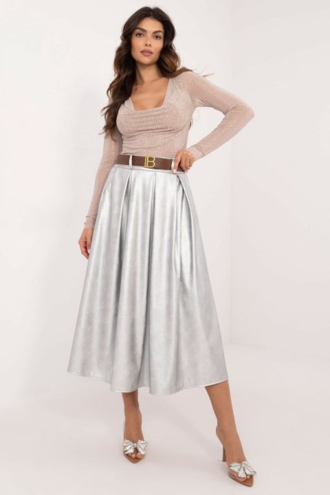 Spódnica Model DHJ-SD-18760.06P Silver - Italy Moda - uniwersalny