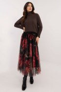 Spódnica Model DHJ-SD-19981-3.16 Black/Red - Italy Moda - uniwersalny