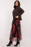 Spódnica Model DHJ-SD-19981-3.16 Black/Red - Italy Moda - uniwersalny