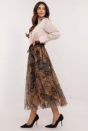 Spódnica Model DHJ-SD-19981-4.22 Black/Yellow - Italy Moda - uniwersalny