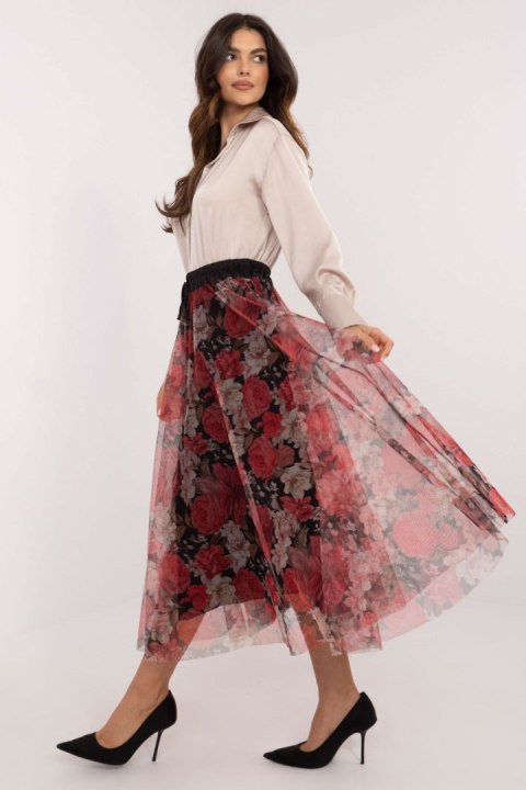 Spódnica Model DHJ-SD-19981-5.24 Black/Pink - Italy Moda - uniwersalny Spódnica Model DHJ-SD-19981-5.24 Black/Pink - Italy Moda - uniwersalny