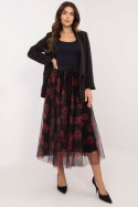 Spódnica Model DHJ-SD-19981-7.28 Black/Red - Italy Moda - uniwersalny