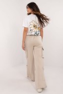 Spodnie Damskie Model D10608BC62434A1 Beige - Sublevel - M Spodnie Damskie Model D10608BC62434A1 Beige - Sublevel - M