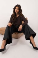 Spodnie Damskie Model DHJ-SP-19899.22X Black - Italy Moda - uniwersalny Spodnie Damskie Model DHJ-SP-19899.22X Black - Italy Moda - uniwersalny