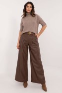 Spodnie Damskie Model DHJ-SP-19899.22X Brown - Italy Moda - uniwersalny
