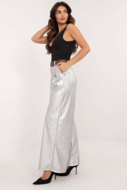 Spodnie Damskie Model DHJ-SP-19899.22X Silver - Italy Moda - uniwersalny
