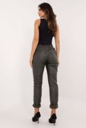 Spodnie Damskie Model DHJ-SP-21557.35 Khaki - Italy Moda - uniwersalny Spodnie Damskie Model DHJ-SP-21557.35 Khaki - Italy Moda - uniwersalny