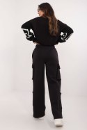 Spodnie Dresowe Model D10608BC62434A2 Black - Sublevel - M Spodnie Dresowe Model D10608BC62434A2 Black - Sublevel - M