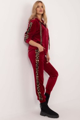 Spodnie Komplet Model DHJ-KMPL-9137.25 Bordo - Italy Moda - uniwersalny