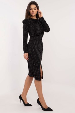 Sukienka Model DHJ-SK-18206.67 Black - Italy Moda - uniwersalny