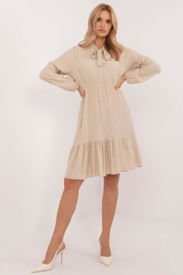 Sukienka Model TW-SK-BI-CB3331.88 Beige - Och Bella - uniwersalny