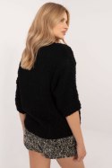 Sweter Damski Model MI-SW-1110.39P Black - Italy Moda - uniwersalny