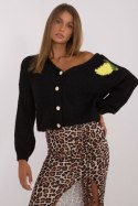 Sweter Damski Model MI-SW-2108.92 Black - Italy Moda - uniwersalny