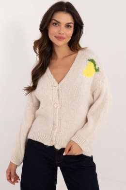 Sweter Damski Model MI-SW-2108.92 Light Beige - Italy Moda - uniwersalny