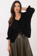 Sweter Damski Model MI-SW-2911.91 Black - Italy Moda - uniwersalny