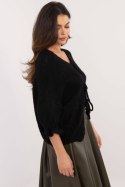 Sweter Damski Model MI-SW-2911.91 Black - Italy Moda - uniwersalny