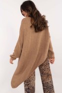 Sweter Damski Model TW-SW-BI-1925.85 Camel - Och Bella - uniwersalny