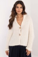 Sweter Damski Model TW-SW-BI-25002.88P Ecru - Och Bella - uniwersalny