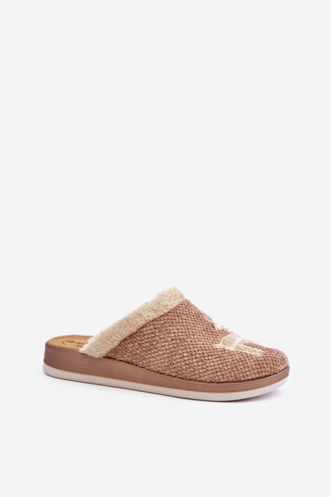 Kapcie Model Inblu CT000034 Beige - Step in style - 35 Kapcie Model Inblu CT000034 Beige - Step in style - 35
