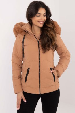 Kurtka Damska Model SK-KR-HH-2404.95 Camel - Factory Price - S