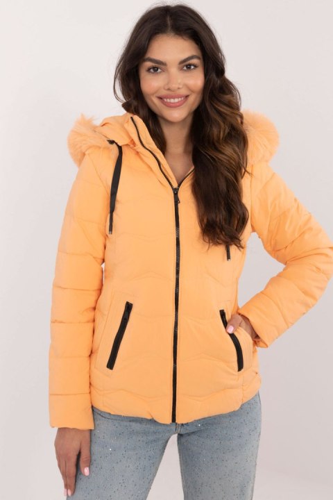 Kurtka damska Model SK-KR-HH-2404.54P Light Orange - Factory Price - XL Kurtka damska Model SK-KR-HH-2404.54P Light Orange - Factory Price - XL