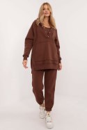 Spodnie Komplet Model EM-KMPL-847.52 Brown - Factory Price - uniwersalny Spodnie Komplet Model EM-KMPL-847.52 Brown - Factory Price - uniwersalny