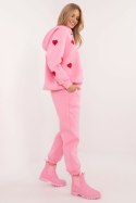 Spodnie Komplet Model EM-KMPL-962.21 Pink - Factory Price - uniwersalny Spodnie Komplet Model EM-KMPL-962.21 Pink - Factory Price - uniwersalny