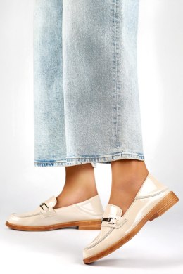 Półbuty Model 24-58233BE Beige - PRIMO - 37
