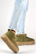 Śniegowce Model 8917-5GR Dark Green - PRIMO - 39 Śniegowce Model 8917-5GR Dark Green - PRIMO - 39