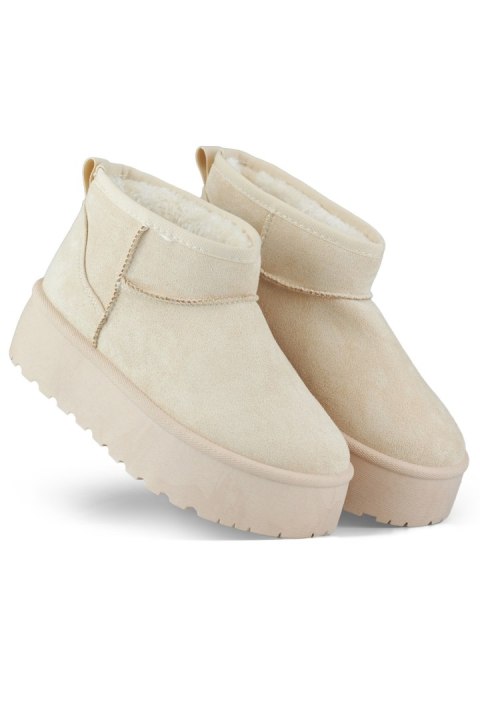 Śniegowce Model TL242-BE Beige - PRIMO - 41 Śniegowce Model TL242-BE Beige - PRIMO - 41