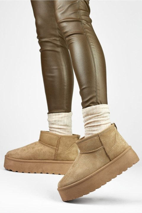 Śniegowce Model TL242-KH Beige - PRIMO - 37