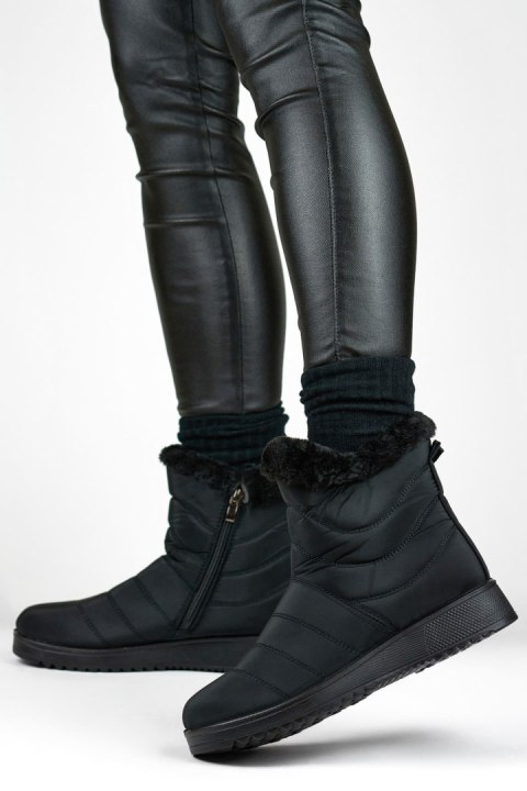 Śniegowce Model W76B Black - PRIMO - 37