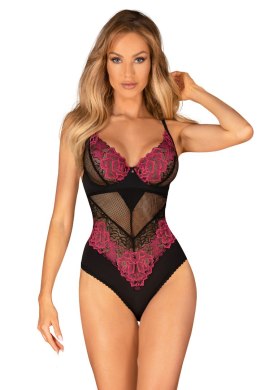 Body Model Rosenty Black/Pink - Obsessive - XS/S
