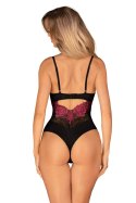 Body Model Rosenty Black/Pink - Obsessive - XS/S