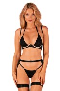 Komplet Model Selinne 3cz Black - Obsessive - XL/XXL Komplet Model Selinne 3cz Black - Obsessive - XL/XXL