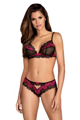 Komplet Model Tulia Set Black - Obsessive - L/XL