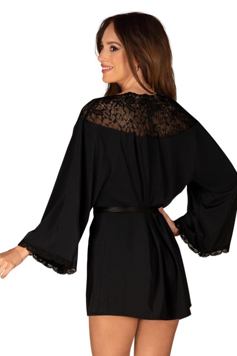 Peniuar Model Bellastia Black - Obsessive - M/L Peniuar Model Bellastia Black - Obsessive - M/L