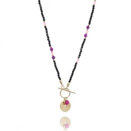 14k vergoldetes Edelstahl-Halsband NST1591